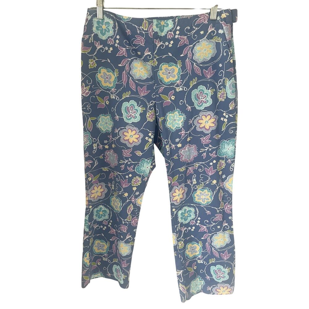 Sigrid Olsen Sport Pastel Colored Cropped Pants Sz 8